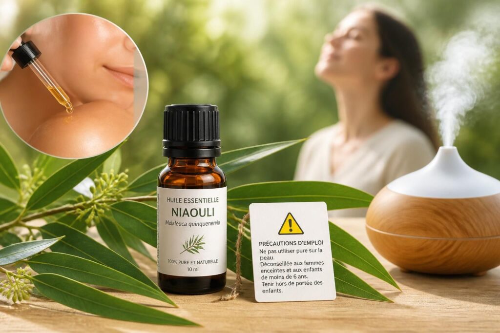 découvrez les bienfaits de l'huile essentielle de niaouli pour la santé et les précautions à prendre pour une utilisation sûre et efficace.