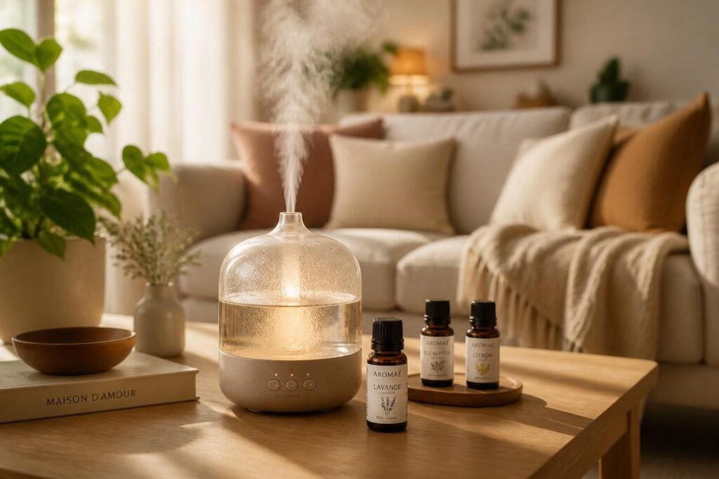 découvrez aromathérapie lessencedulogis, votre partenaire bien-être à domicile, pour une relaxation personnalisée et un équilibre harmonieux de votre corps et esprit.