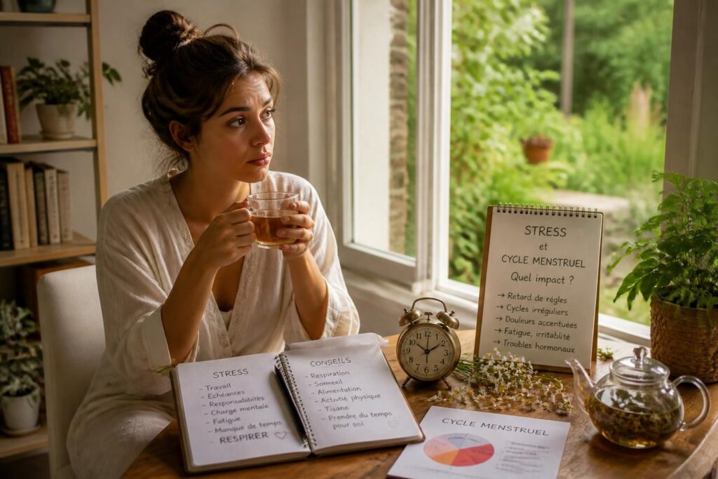 découvrez comment le stress peut influencer le cycle menstruel, retarder vos règles, et obtenez des conseils pratiques pour gérer ce phénomène naturellement.
