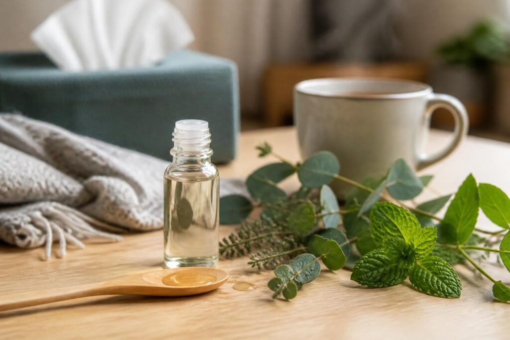 découvrez comment utiliser les huiles essentielles en toute sécurité pour soulager les symptômes du rhume grâce à nos recommandations prudentes.