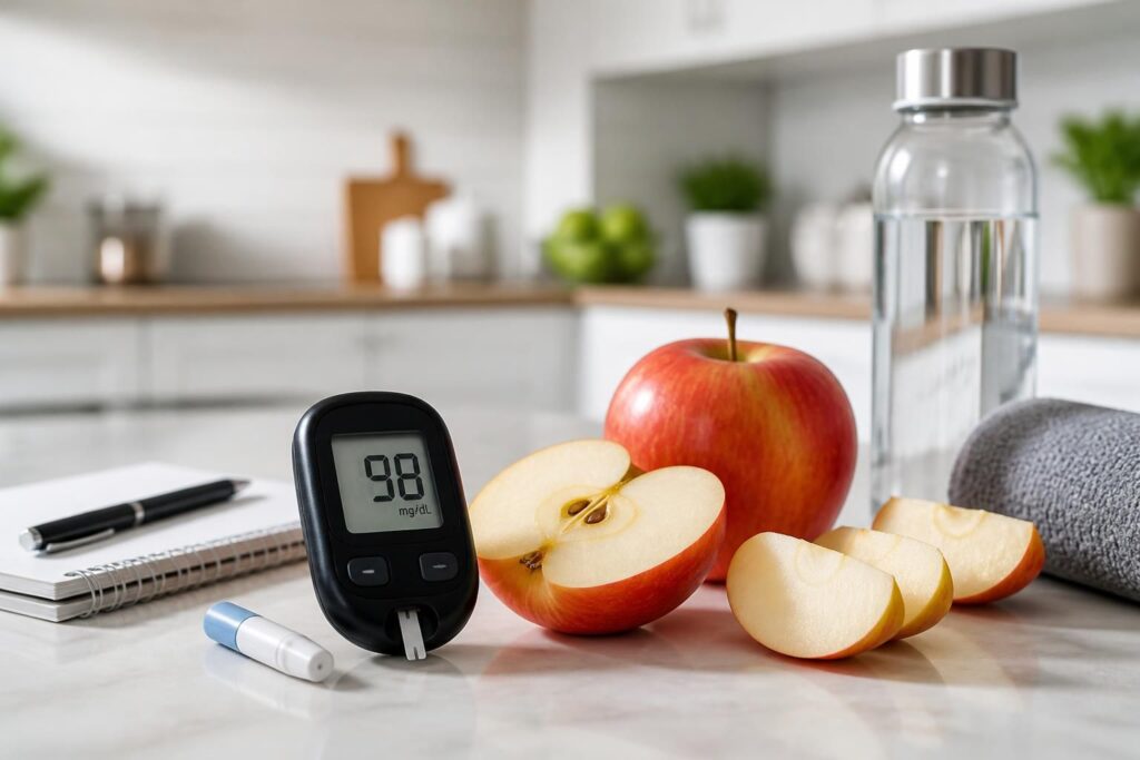 découvrez l'impact de la pomme sur la glycémie pour les personnes diabétiques et comment intégrer ce fruit sain dans votre alimentation.