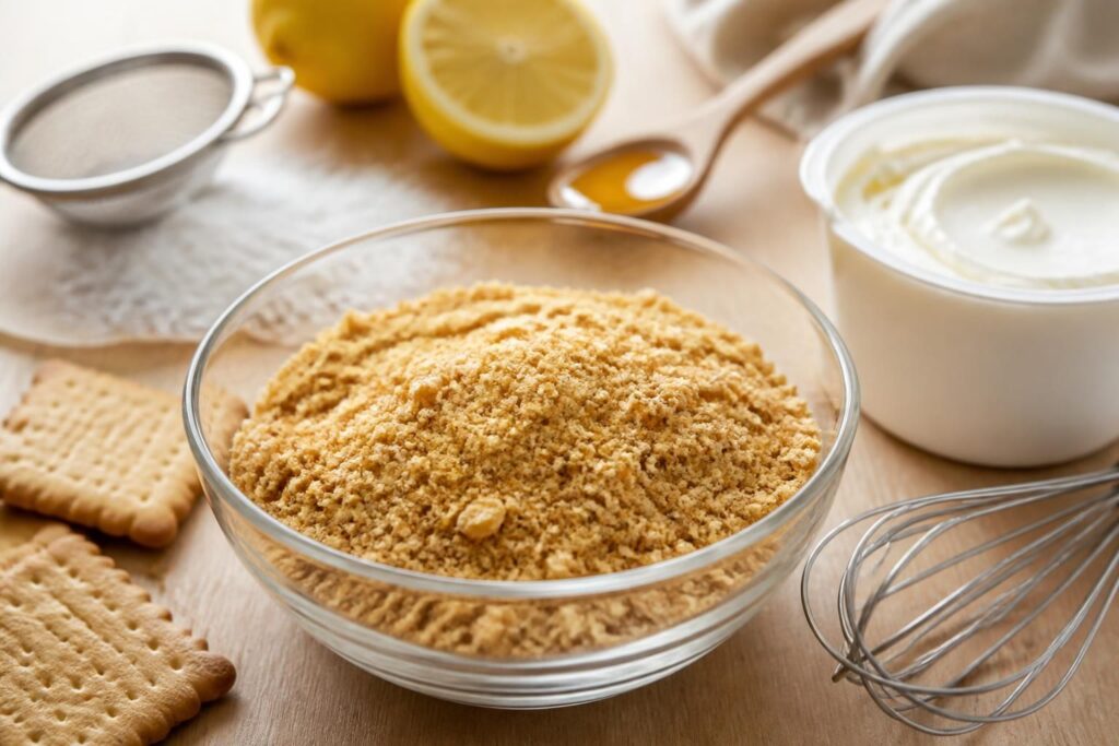 découvrez une recette facile et rapide avec du petit beurre écrasé, pour une douceur simple et savoureuse à préparer en toute occasion.